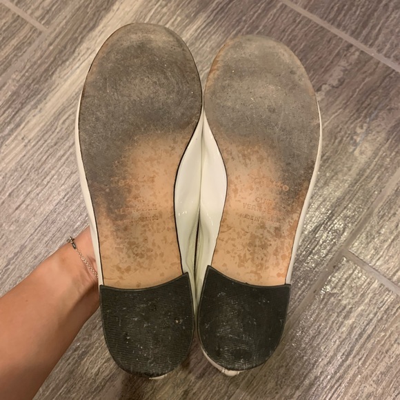 Repetto Paris white patent ballerina flats - Picture 3 of 5